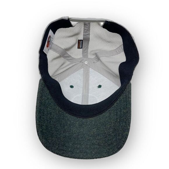 Brew Thru Outer Banks NC Beach Mesh Snapback Baseball Trucker Cap Hat OSFM Green - Picture 7 of 9